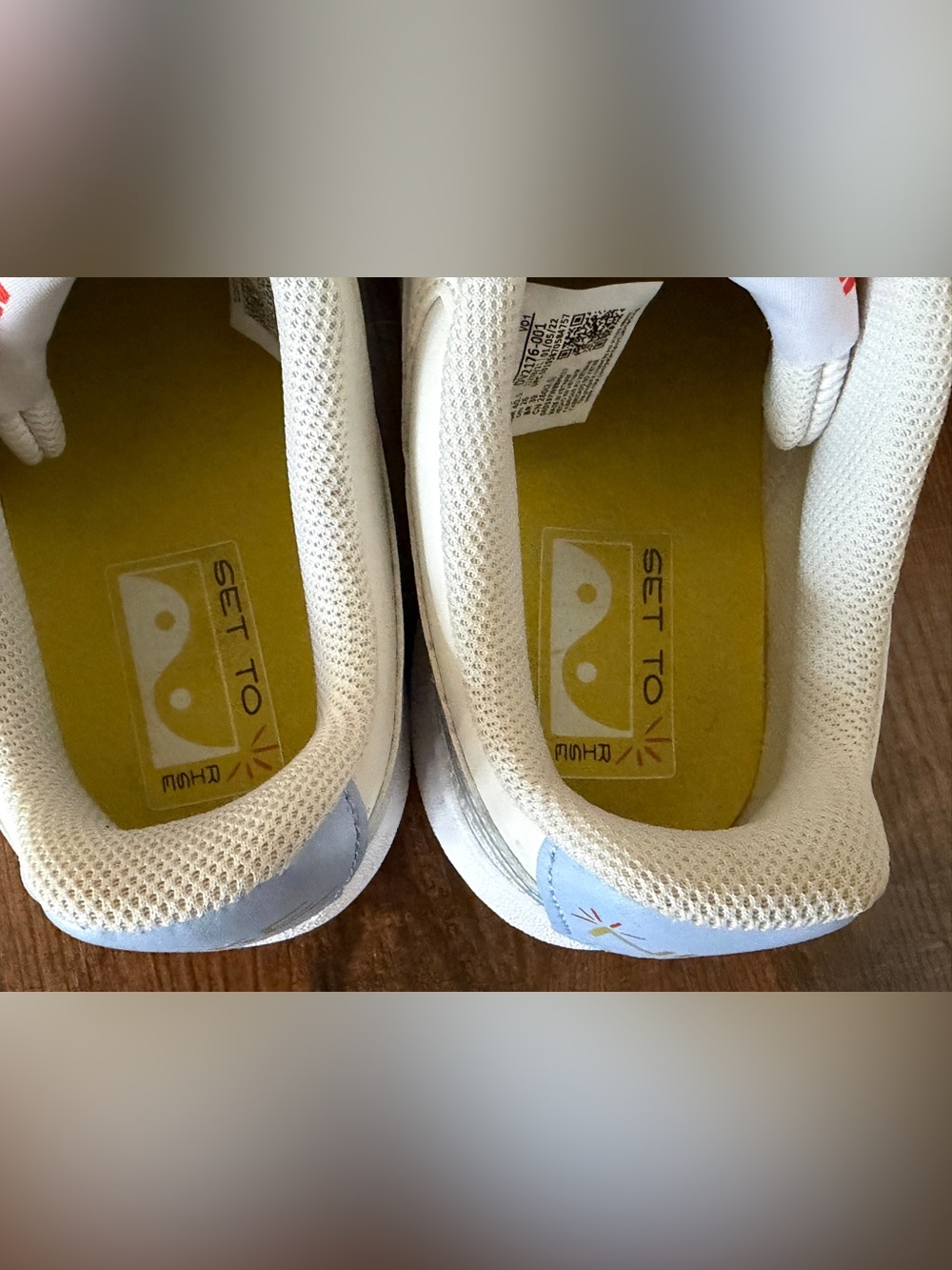 Nike White Court Vision Alta Athletic Sneaker Interior Label Size 9 - Picture 5 of 8